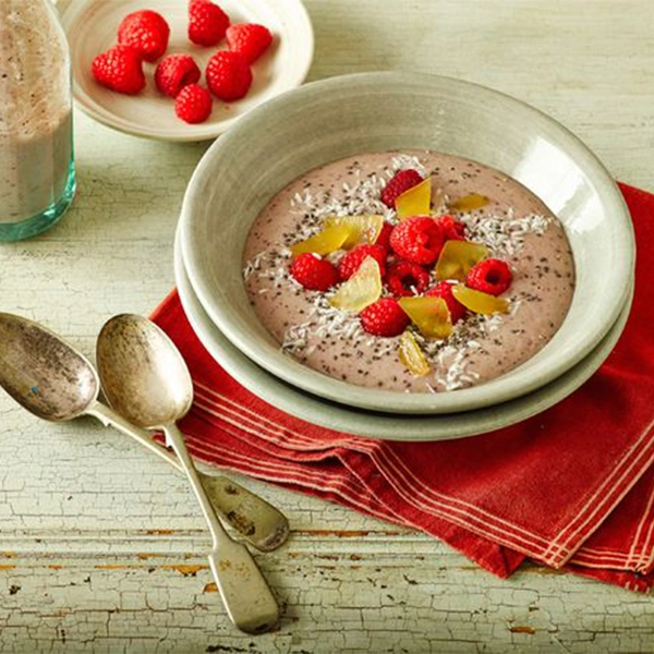 Flahavan’s Blueberry and Avocado Smoothie Bowl